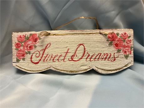 Shabby Chic Sweet Dreams Sign