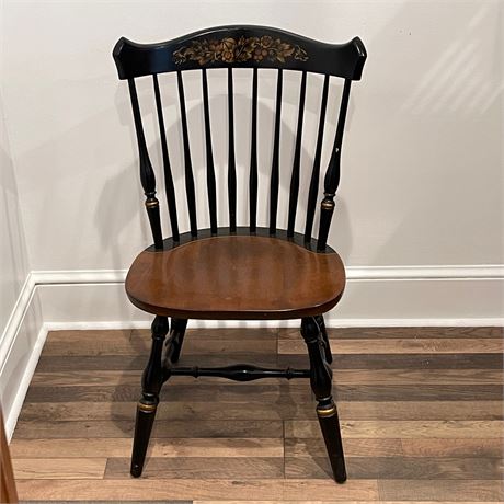 Hitchcock Chair Co. Spindle Barrel Back Side Chair