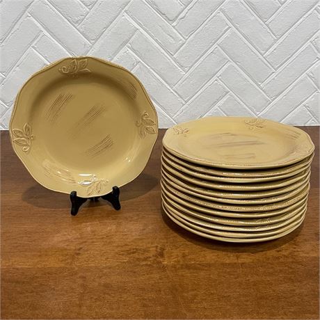 (13) Le Gourmet Chef Ceramic Dinner Plates