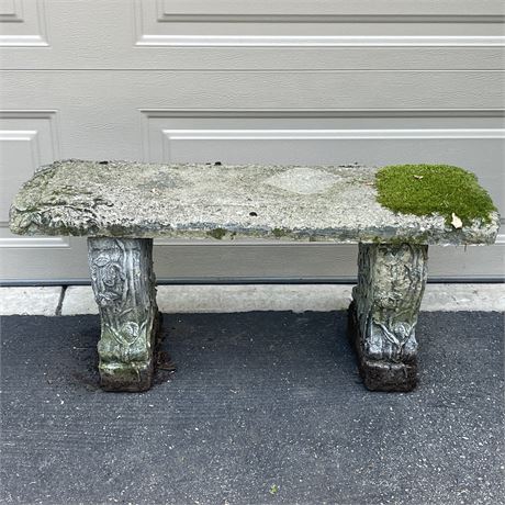 3 Piece Concrete Bench