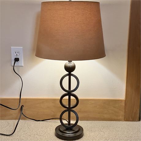 Pier 1 Imports Iron Rings Table Lamp
