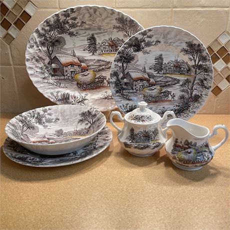 Yorkshire Staffordshire Ironstone Serve Ware