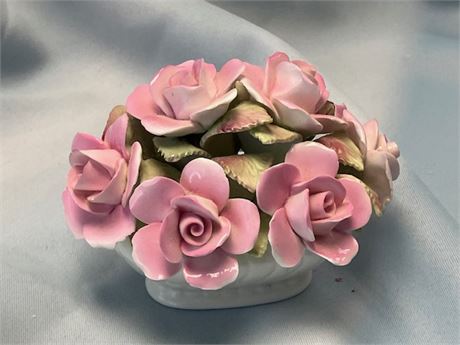 Set of 2 Decorative Bone China Florals (Royal Stratford & Ansley)