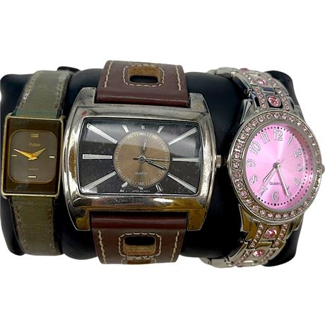 Vtg Pulsar and Other Wristwatches