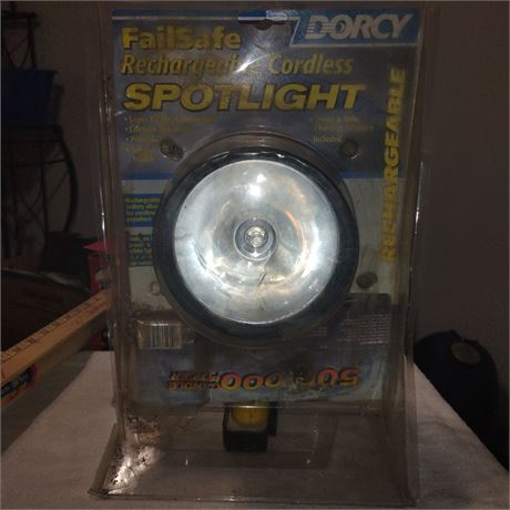 Dorcy FailSafe Cordless Spotlight.