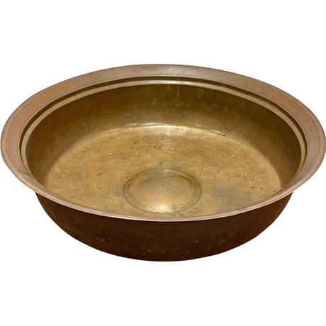 Vintage Brass Wash Tub