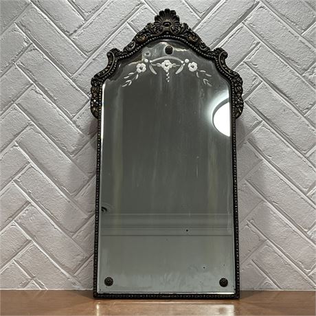 1931 Rare Elegant Victorian Wall Mirror