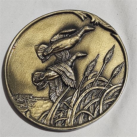 The Blind, Urn Applique Brass