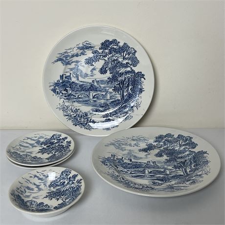 5 Piece Countryside Enoch Wedgewood Dishes