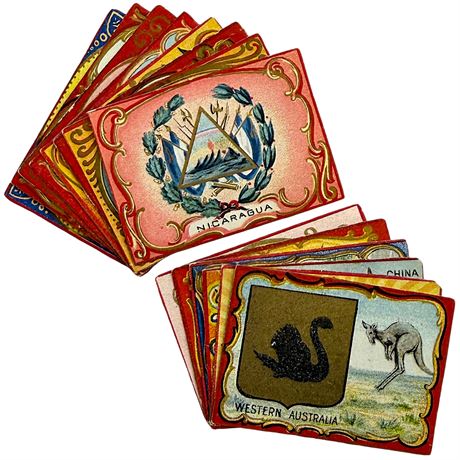Vtg Helmar Turkish Cigarette Cards