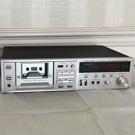 Realistic Stereo Cassette Tape Deck Model 14-625