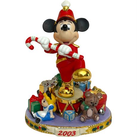 Disney Christmas Through the Years - Mickey Mouse Club Figurine - 2003