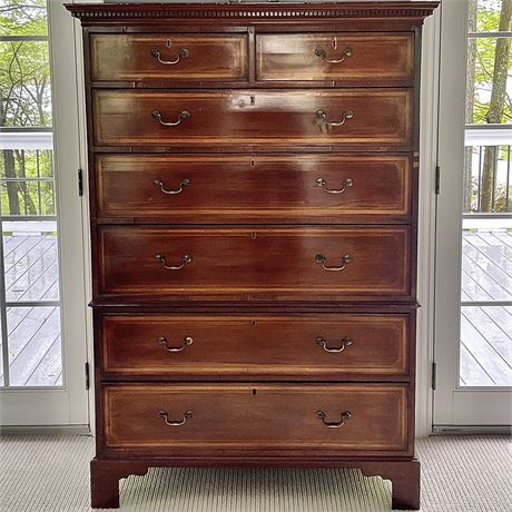 Antique 2-Piece Chest of Drawers - No Key