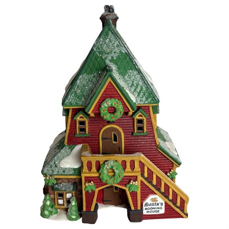 1995 Heritage Village Collections North Pole Series w/ Original Shipping Box