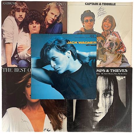 Ambrosia, Jack Wagner, Carly Simon & More Vinyl Records