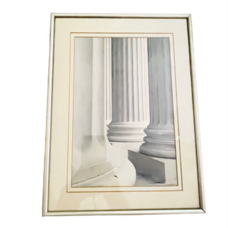 Art Studio Original Photography Study 'Columns of the Supreme Court'