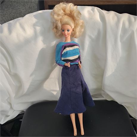 Vintage Barbie Doll marked Mattel Inc. 1966