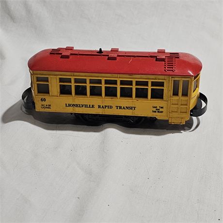 No. 60 Lionelville Rapid Transit Trolley.1955