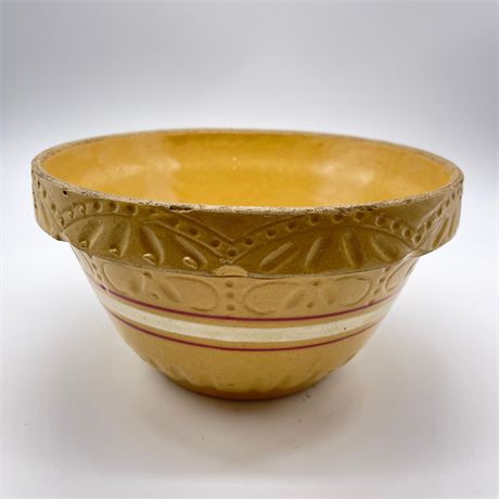 Roseville R.R.P. Co. Yellow Ware Mixing Bowl