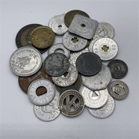 Bundle of Foreign Coins