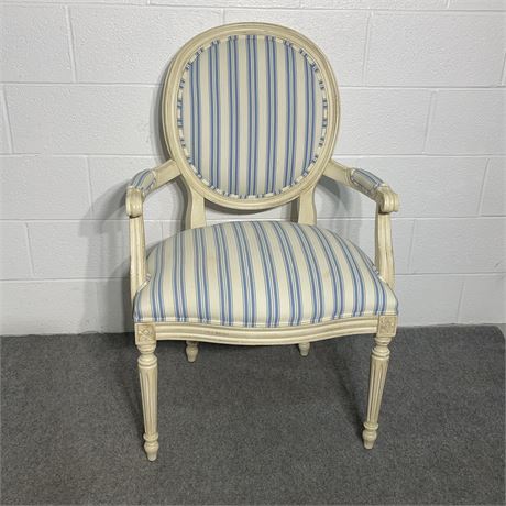 Ethan Allen French Country Upholstered Arm Chair