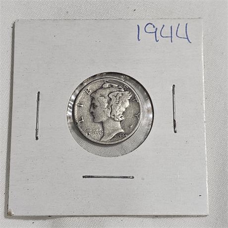 1944 Mercury Dime Silver