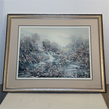 Signed and Numbered Barbara Krupp Framed Print