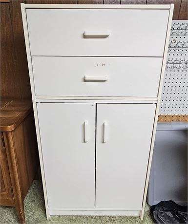 Storage Cabinet 2-Drawer, 2-Door