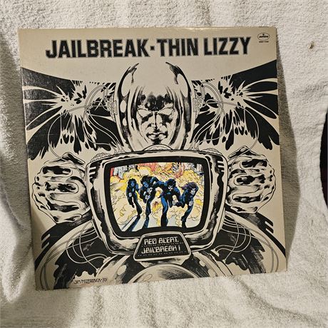Jailbreak LP by the Irish hard rock band Thin Lizzy.