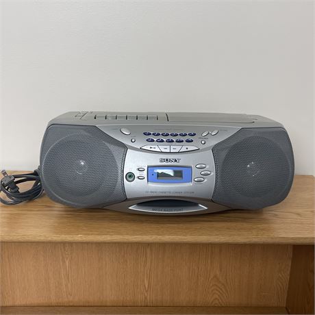 Sony AM/FM Radio CD and Cassette Player