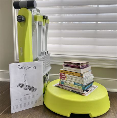 Fit Well Easy Swing, Aerobic Step Platform & Workout/Wellness DVDs / Books