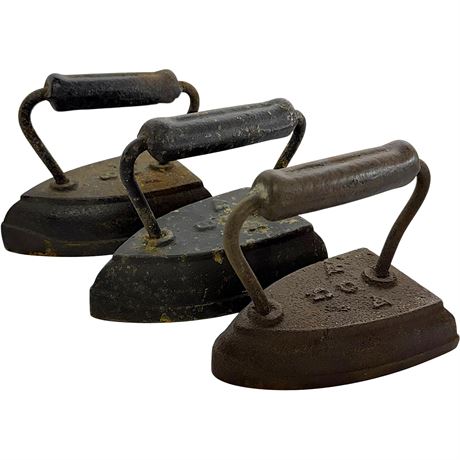Antique Cast Iron A. C. Williams Sad Irons