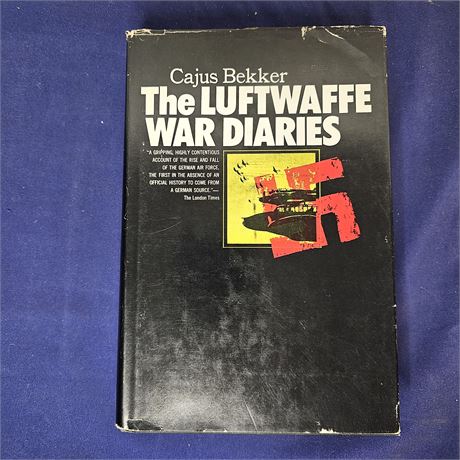 Cajus Bekker **1st Edition** The LUFTWAFFE WAR DIARIES Hard Cover Book