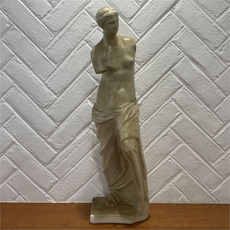 Vintage Distressed "Venus De Milo" Goddess Statue