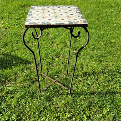Tile Plant Stand
