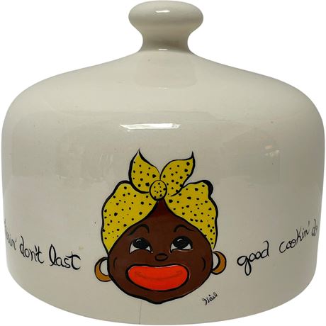 Collectible Mammy Cake Plate Cover