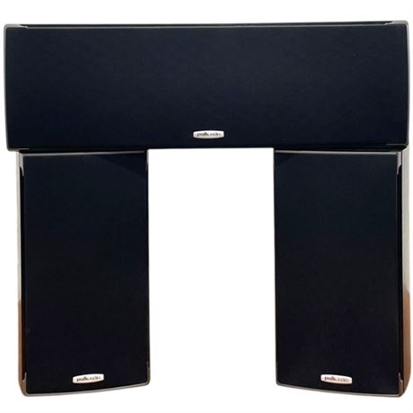 Polkaudio RTi A3 Bookshelf Speakers & CSi A6 Center Channel Speaker