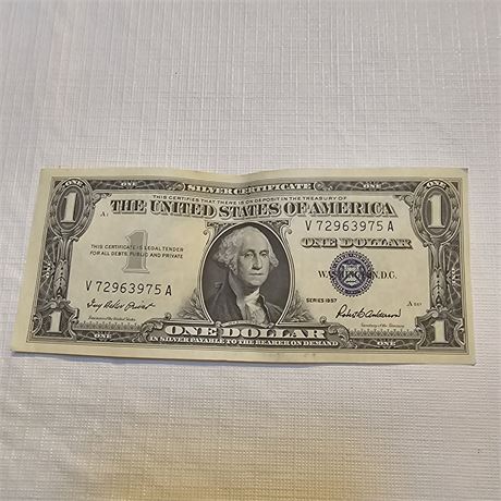 1957 $1 Silver Certificate,