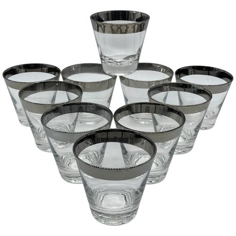 (10) MCM Dorothy Thorpe Silver Rimmed Glasses