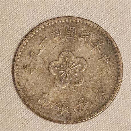 1 New Taiwan Dollar coin