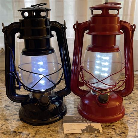 (2) Northpoint LED Dimmable Lanterns