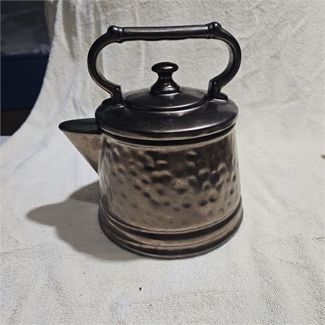 Vintage McCoy Teapot-shaped Cookie Jar from the 1950s or 1960s,