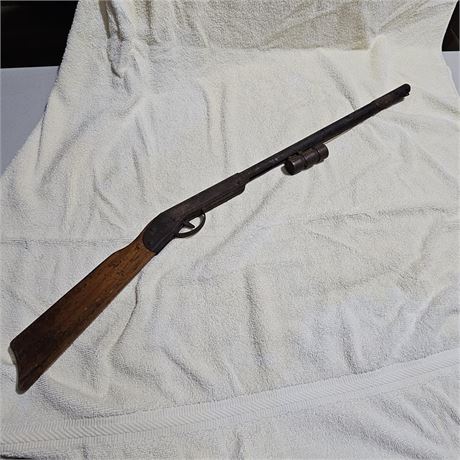 Wyandotte "All Metal Products" Toy Cork Gun Made In Michigan