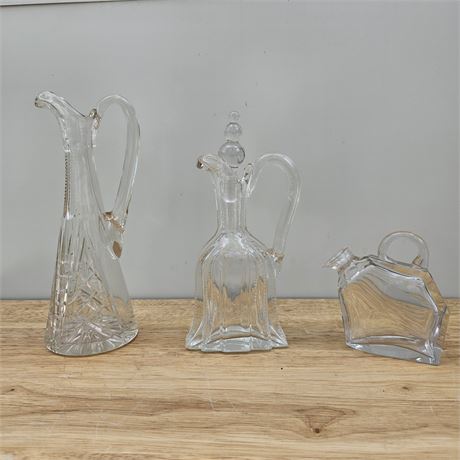 3 Piece Beautiful Crystal Lot 2