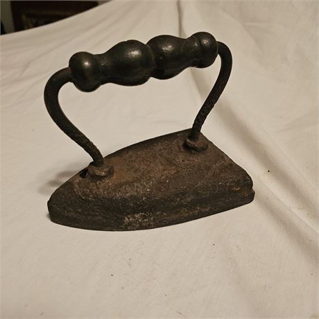 Antique sad iron.