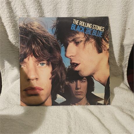 The Rolling Stones' 1976 album "Black and Blue".
