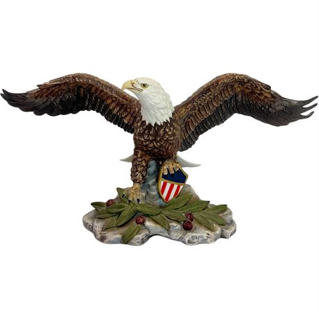 Vtg Crystal Cathedral Ministries Eagle Club Figurine