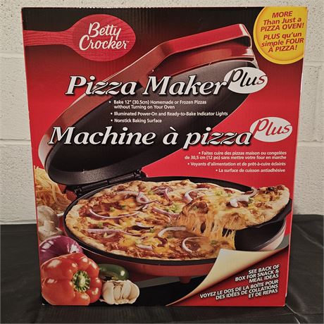 *NIB* Betty Crocker Pizza Maker Plus