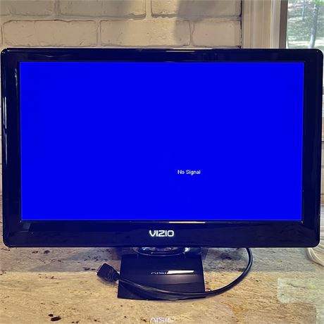 Vizio M190MV 19" HD LED LCD TV on Stand with HDMI & Original Vizio Power Cords
