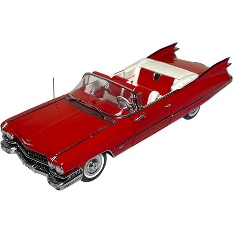 Danbury Mint 1959 Cadillac Series 62 1:24 Scale Model w/ Shipping Box
